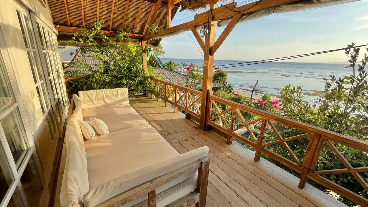 Serenity Luxurious Beachfront Villa & Spa With Private Infinity Pool, 8 Guests Gili Air Exteriér fotografie